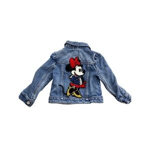 Baby Gap Disney jean jacket minnie mouse size 2 years toddler